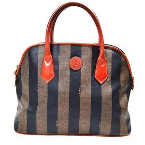 Fendi Striped Tote Bag with a coin pouch!